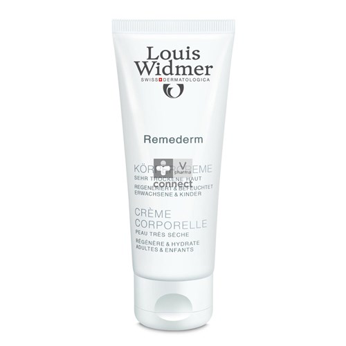 Widmer Remederm Crème Corporelle Avec Parfum 75 ml