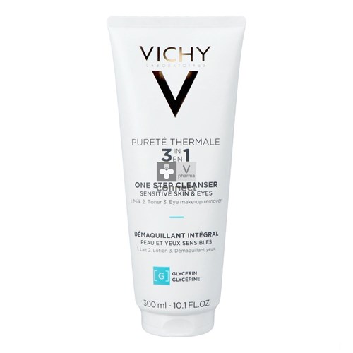 Vichy 3En1 Demaquillant Integral Peau & Yeux Sensibles 300 ml