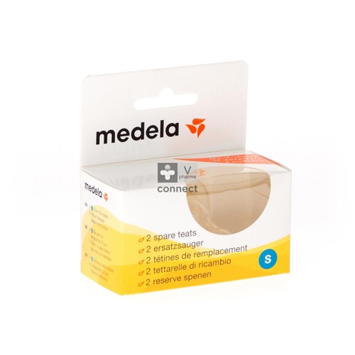 Medela Tetine Silicone Debit Faible 2 Pièces