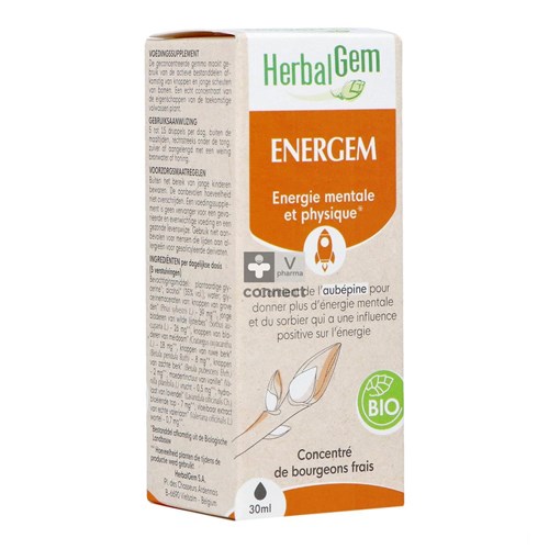 Herbalgem Energem Bio 30 ml