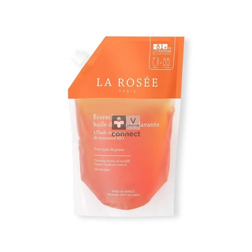 La Rosee Navulling Doucheolie 800ml