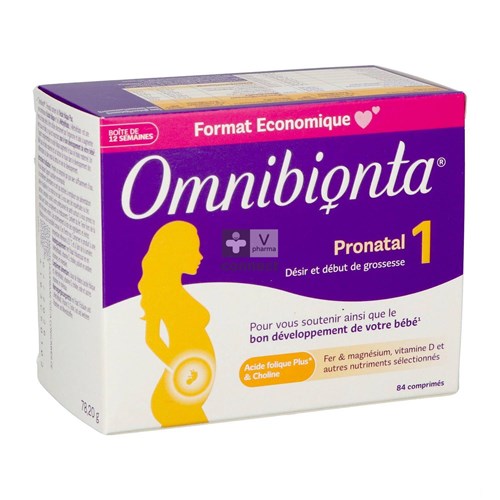 Omnibionta Pronatal Désir & Début Grossesse12 Semaines