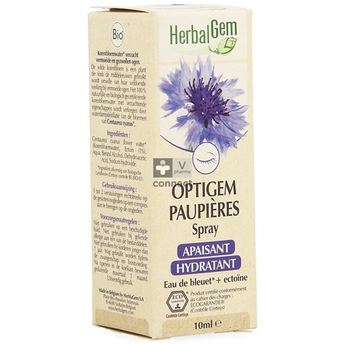 Herbalgem Optigem Oogleden Spray 10ml