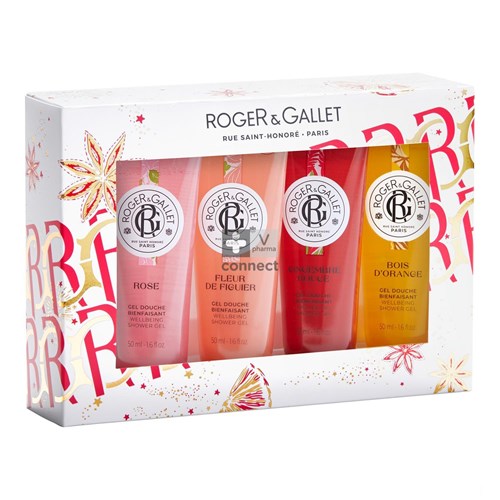 Roger&gallet Set Noel Multi 4 Douche 4 Prod.