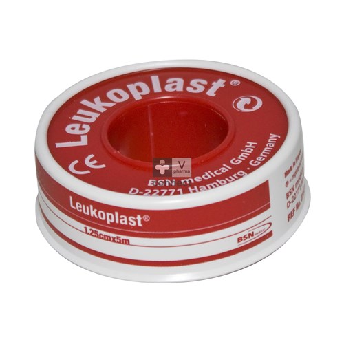 Leukoplast Deksel Kleefpleist. 1,25cmx5m 1 0232100