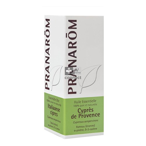 Pranarom Cyprès Toujours Vert Huile Essentielle 10 ml