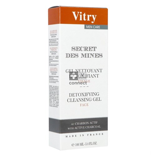 Vitry Men Secret des Mines Gel Nettoyant 100 ml