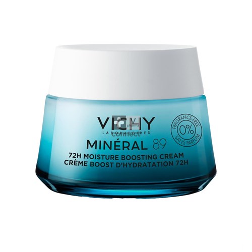 Vichy Mineral 89 Crème Boost Sans Parfum 50 ml