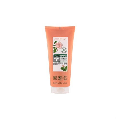 Klorane Crème Douche Lait Rose 200ml Nf