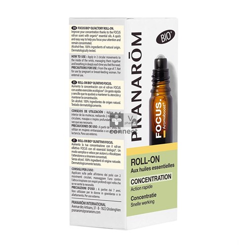 Aromaboost Roller Focus Bio 5ml