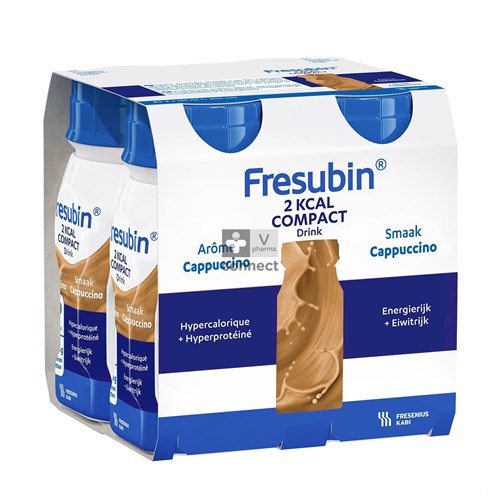 Fresubin 2 Kcal Compact Drink Cappuccino Fl4x125ml