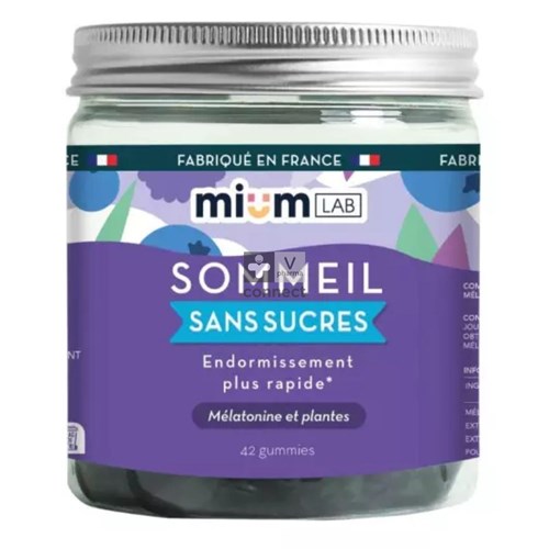 Miumlab Sommeil Gommes Sans Sucre 42