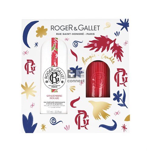 Roger Gallet Coffret Eau Parfumée Gingembre100 ml