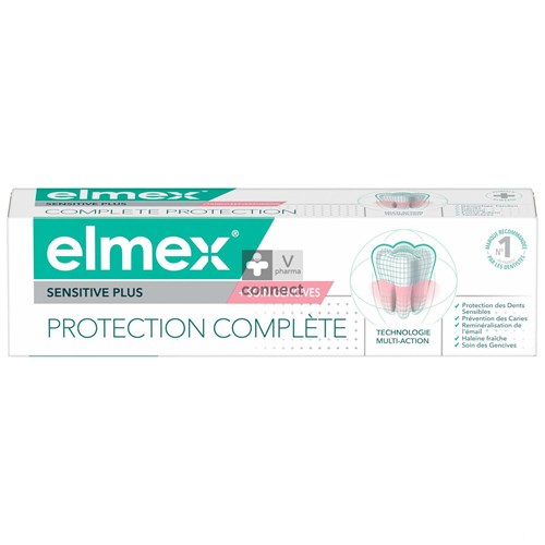 Elmex Sensitive Tandpasta Plus Compl. Verzorg.75ml