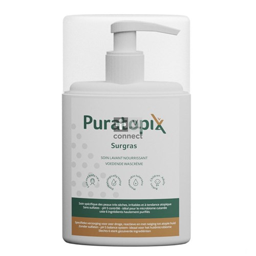 Puratopix Surgras Voedende Wascreme 200ml