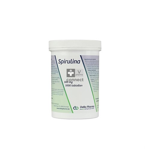 Spirulina Comp 1000x500mg Deba