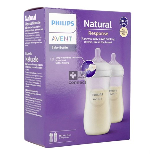 Avent Natural 3.0 Biberon Duo 2 X 330ml