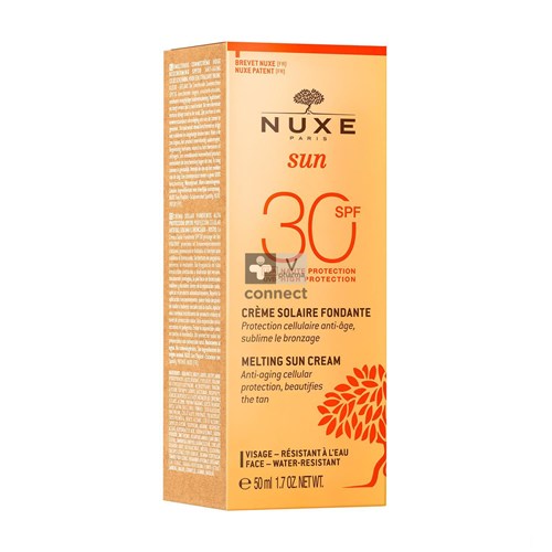 Nuxe Melting Sun Face Cream Ip30 Tube 50ml