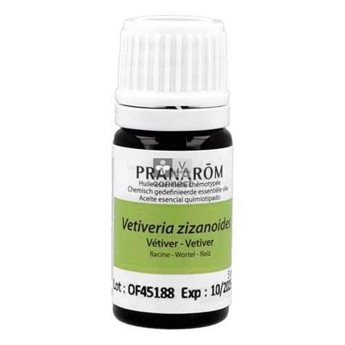 Pranarom Vetiver Huile Essentielle 5 ml