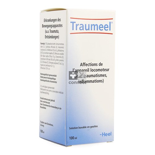 Traumeel Solution Buvable Gouttes 100 ml Heel