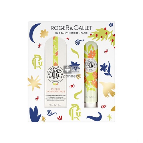 Roger&gallet Kerstset Osmanthus 30ml + Handcr 30ml