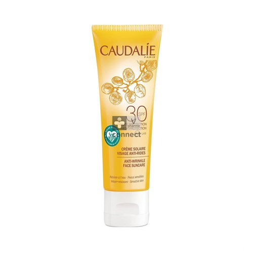 Caudalie Solaire Crème Visage Anti Ride SPF30 50 ml Prix Promo