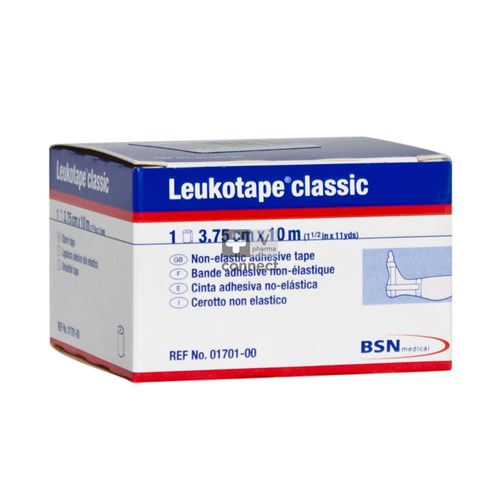 Leukotape Classic Blanc 3,75cmx10m 1 0170100