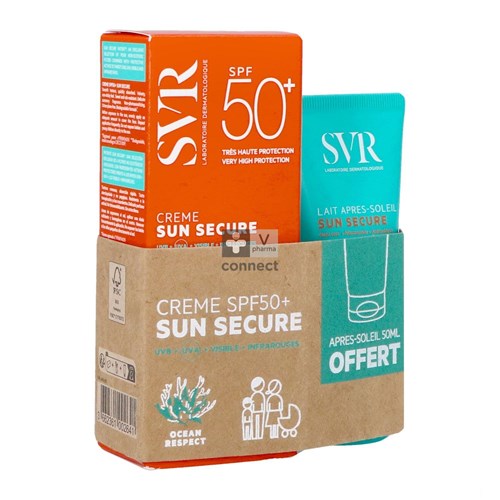 Svr Sleeve Sun Secure Cr Spf50+ +a/sun 50ml Gratis