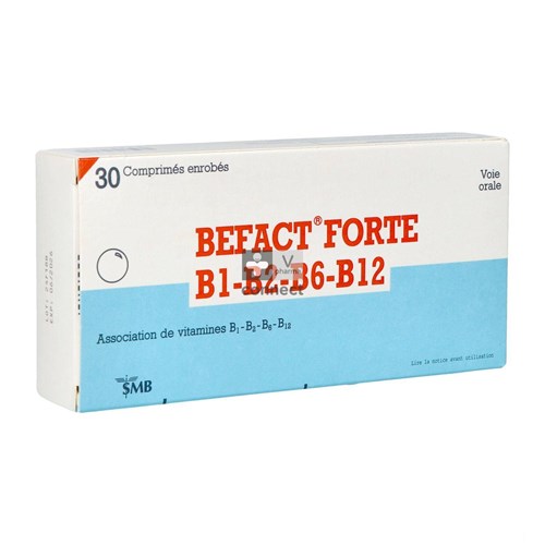 Befact Forte B1-b2-b6-b12 Omhulde Tabl 30