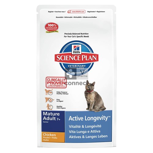 Hills Sc.plan Feline Mature Ad Chicken 5kg 6700r