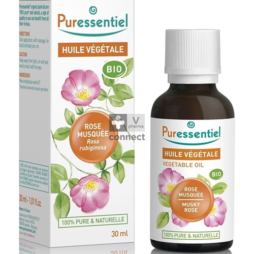 Puressentiel Bio Huile Végétale Rose Musquée 50 ml