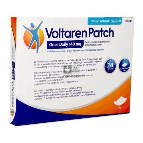 Voltaren Patch 140mg Once Daily Pleister 10