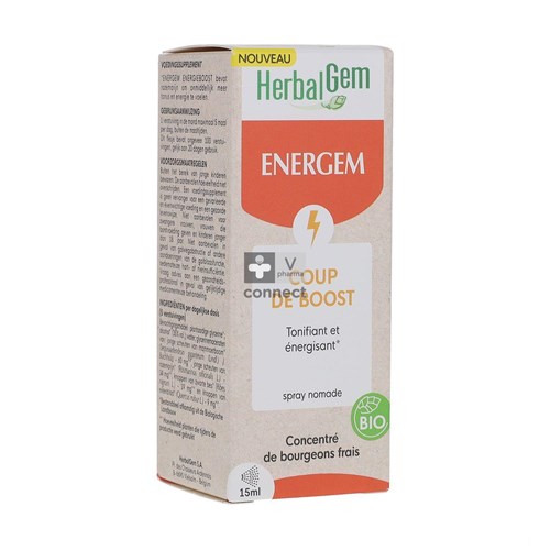 Herbalgem Energem Energie Boost Spray 15ml