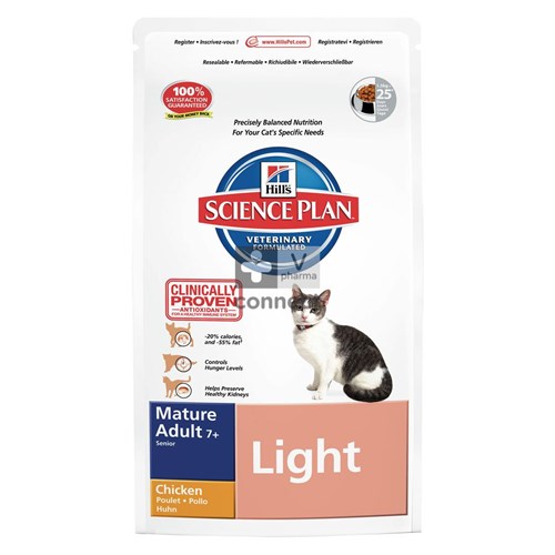 Hills Sc.plan Feline Light Mature Ad Chicken 1,5kg