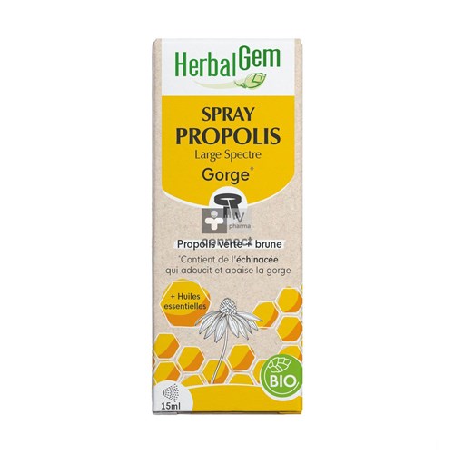 Herbalgem Propolis Large Spectr. Bio Fl Gutt 50ml