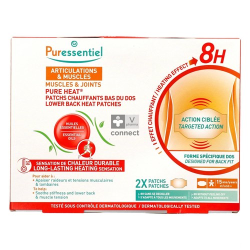 Puressentiel Gewrichten Spier Patch Verwarm.lumb.2