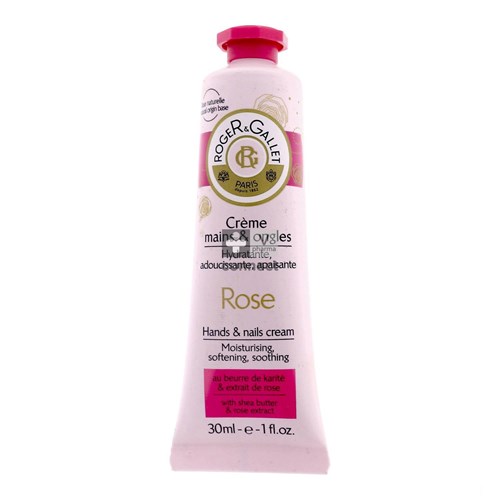 Roger & Gallet Rose Crème Mains & Ongles 30 ml