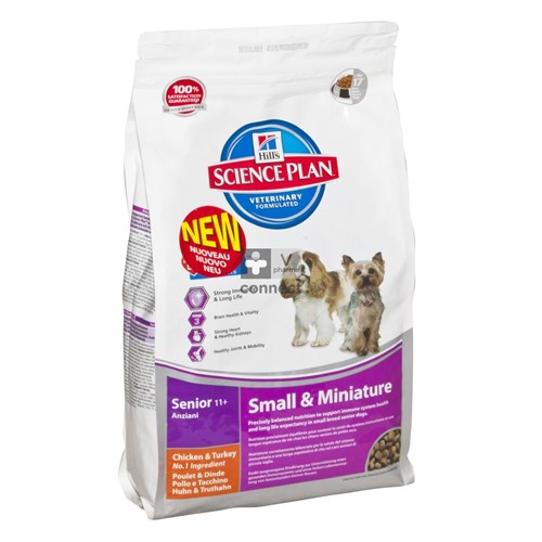 Hills Science Plan Canine Senior 11+ Healthy Ageing Small Mini 1,5 Kg