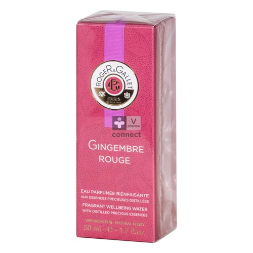 Roger & Gallet Gingembre Rouge Eau Fraiche Parfumée 50 ml