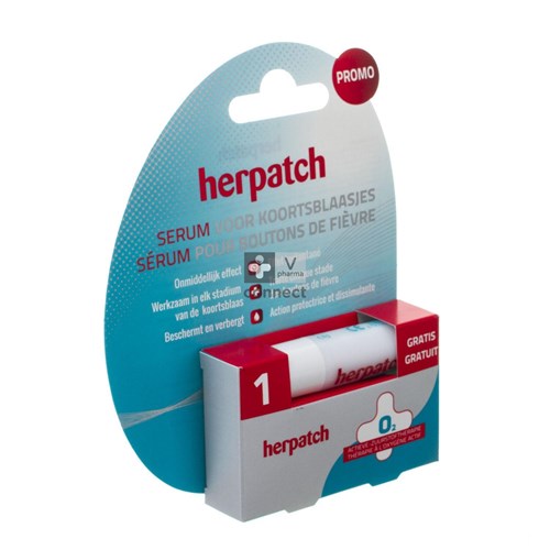 Herpatch Serum 5 ml + Prevent Lipstick 4,8g Prix Promo