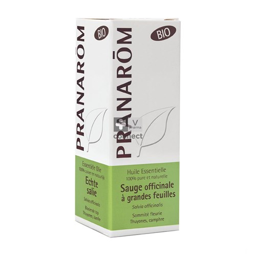 Pranarom Sauge Officinale Huile Essentielle Bio 10 ml