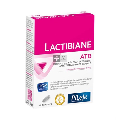 Pileje Lactibiane ATB 10 Gelules