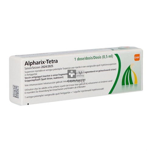 Alpharix-tetra Susp Inj Voorgev.spuit 0,5ml 2024