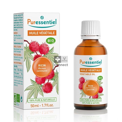 Puressentiel Plantaardige Olie Bio Ricinus 50ml