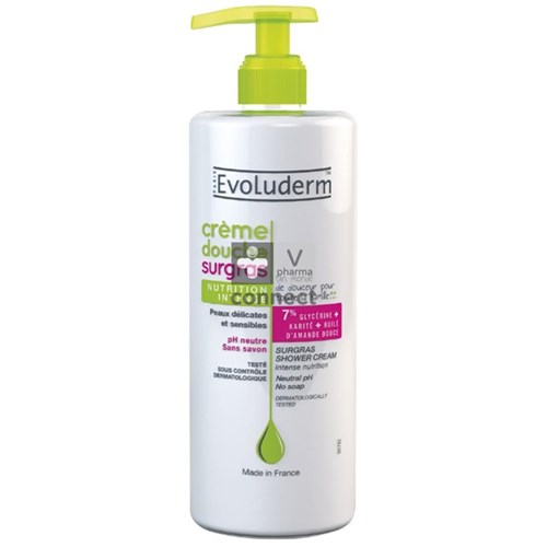 Evoluderm Crème Douche Surgras 500 ml