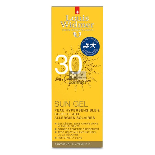 Widmer Sun Gel SPF30 Parfumé