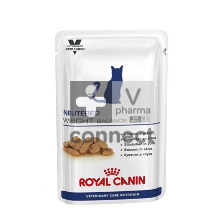 Royal Canin Vet Care Nutrition Feline Neutered Satiety Balance 12 Sachets