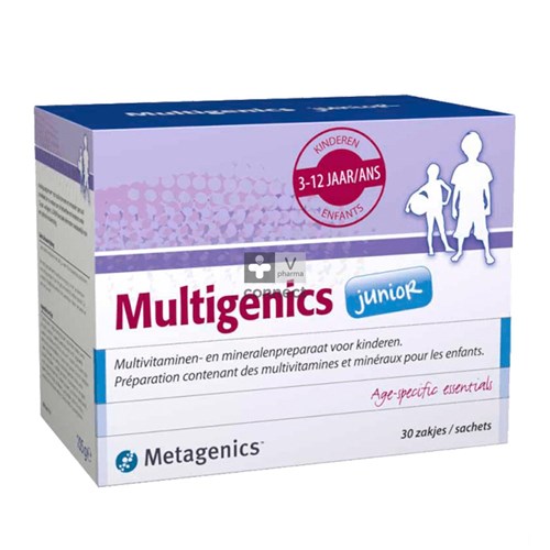 Metagenics Multigenics Junior 30 Sachets