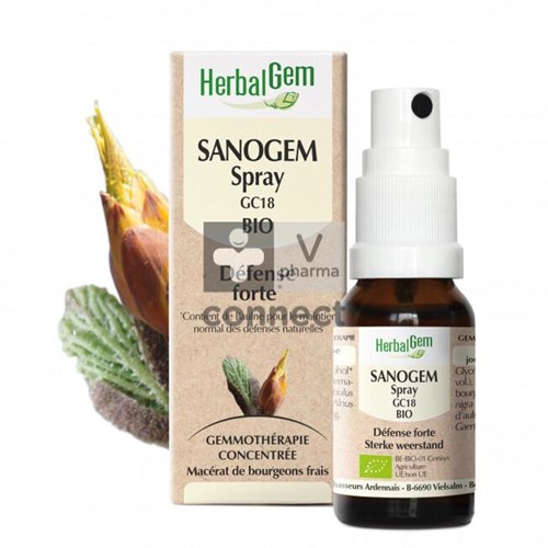 Herbalgem Sanogem Spray Bio 15ml