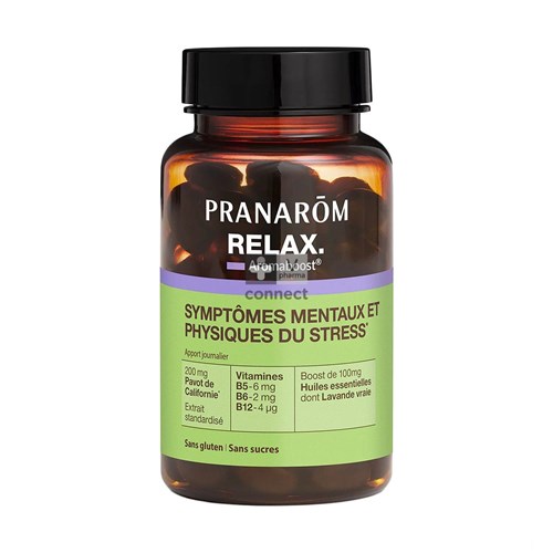 Pranarom Aromaboost Relax Capsules 60